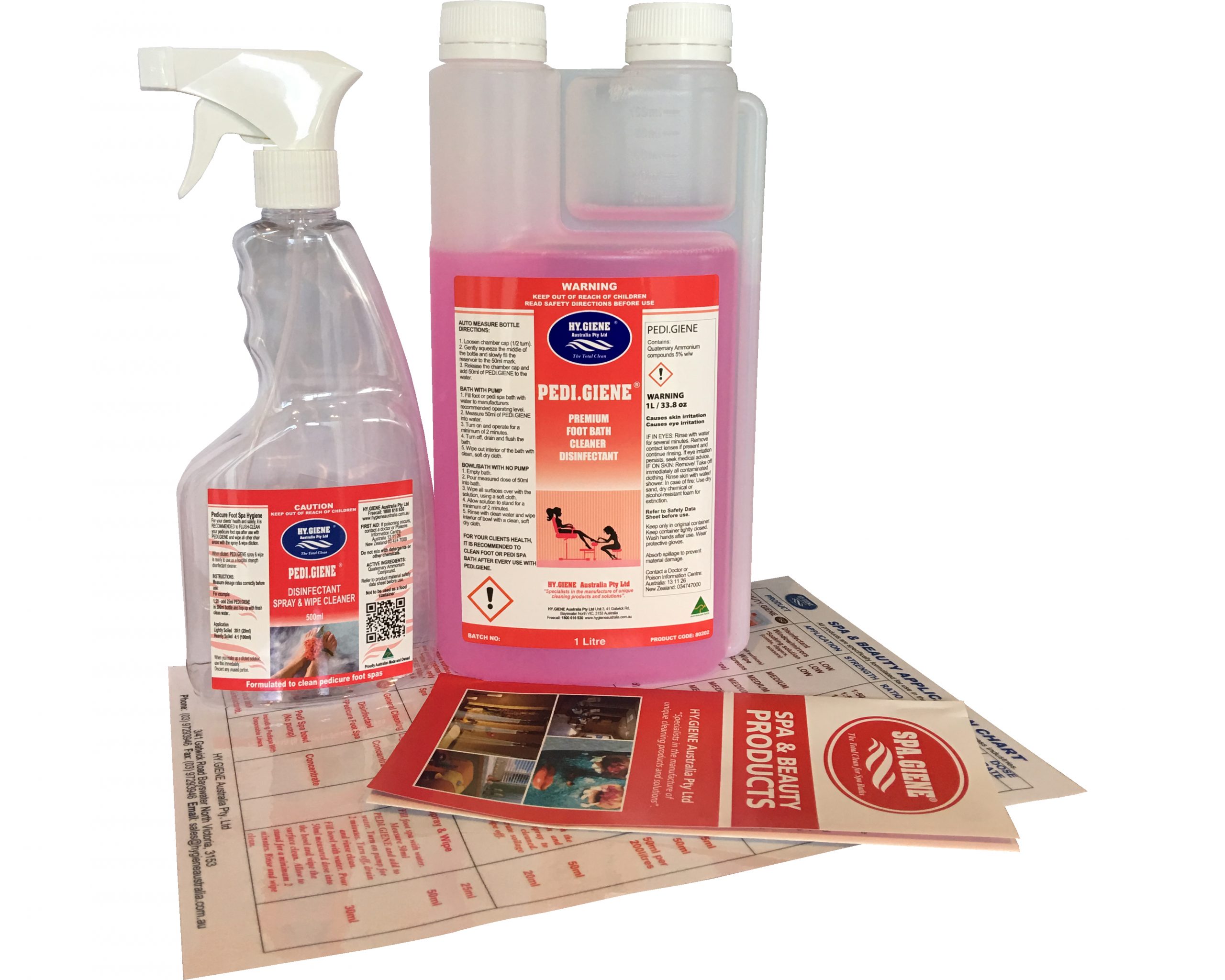 PEDI.GIENE Pedi Foot Spa Cleaner & Sanitiser - Image 2