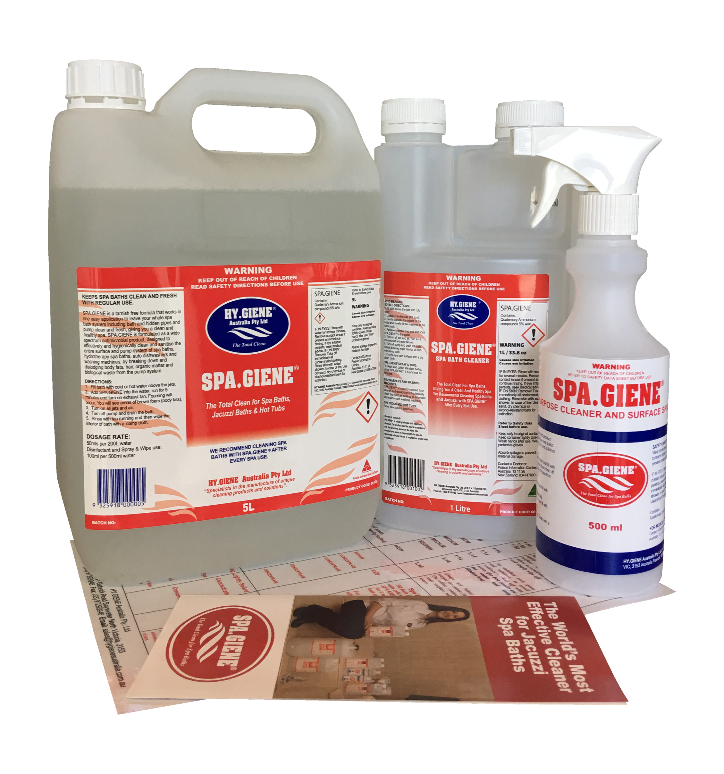 SPA.GIENE spa bath cleaner & sanitiser - Image 3