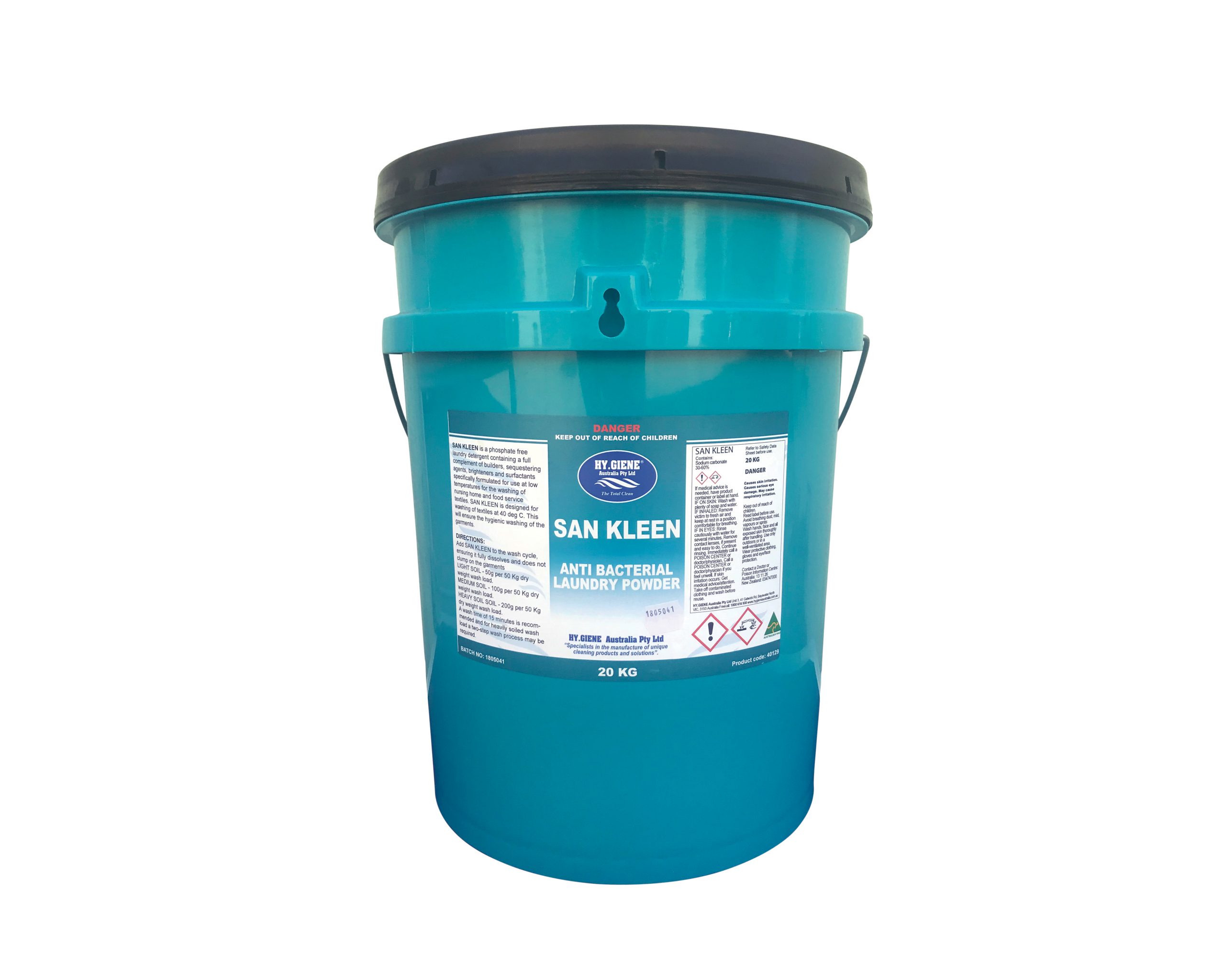 Antibacterial laundry powder SANKLEEN HY.GIENE AUSTRALIA