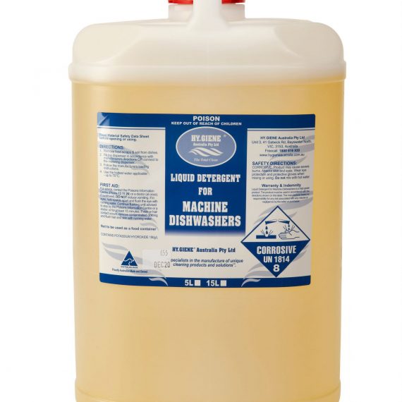 Machine Dishwasher Liquid HY.GIENE AUSTRALIA