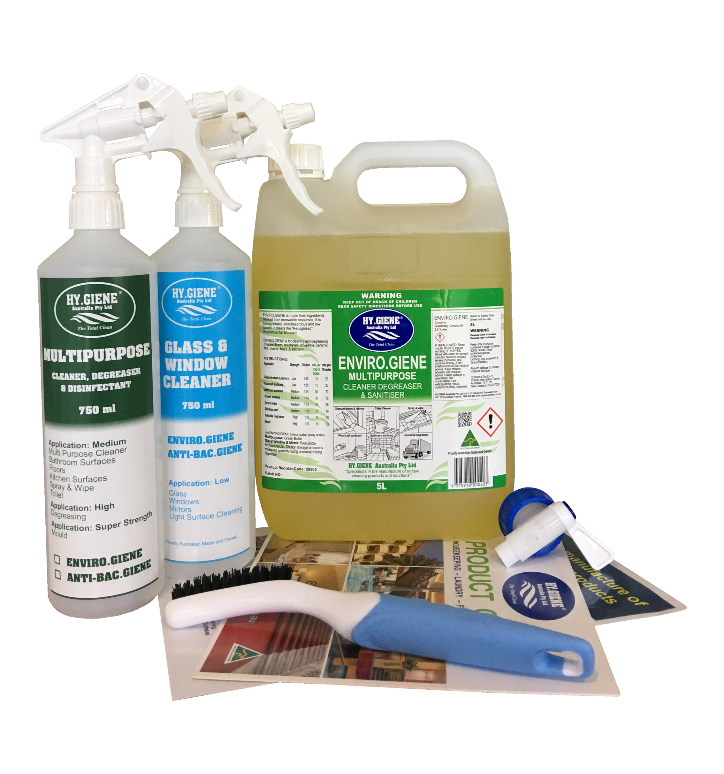 ENVIRO.GIENE multipurpose cleaner, degreaser, sanitiser and disinfectant - Image 2