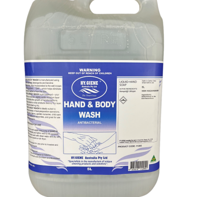 antibacterial body wash and hand soap