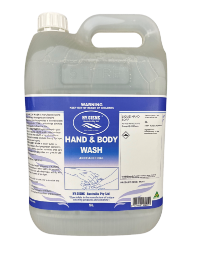 antibacterial body wash and hand soap