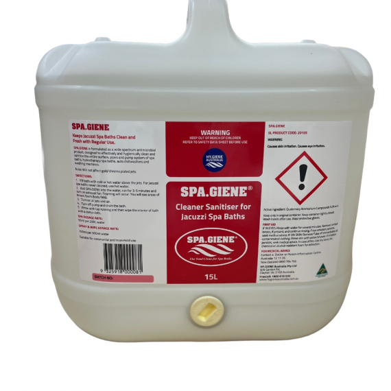 SPA.GIENE 15L white bg