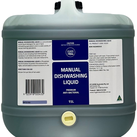 MANUAL DISH 15L