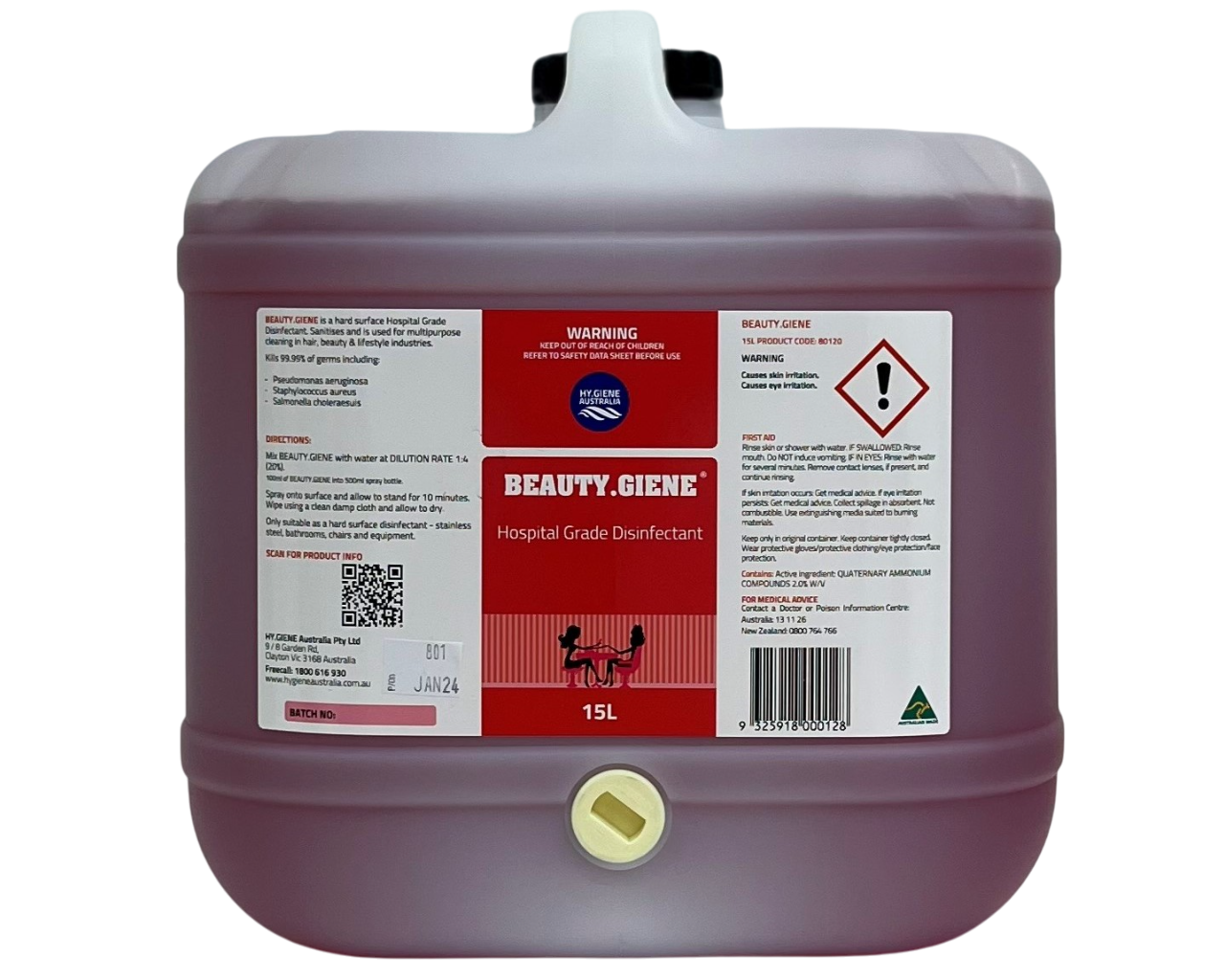 BEAUTY.GIENE Multipurpose Cleaner & Disinfectant - Image 5
