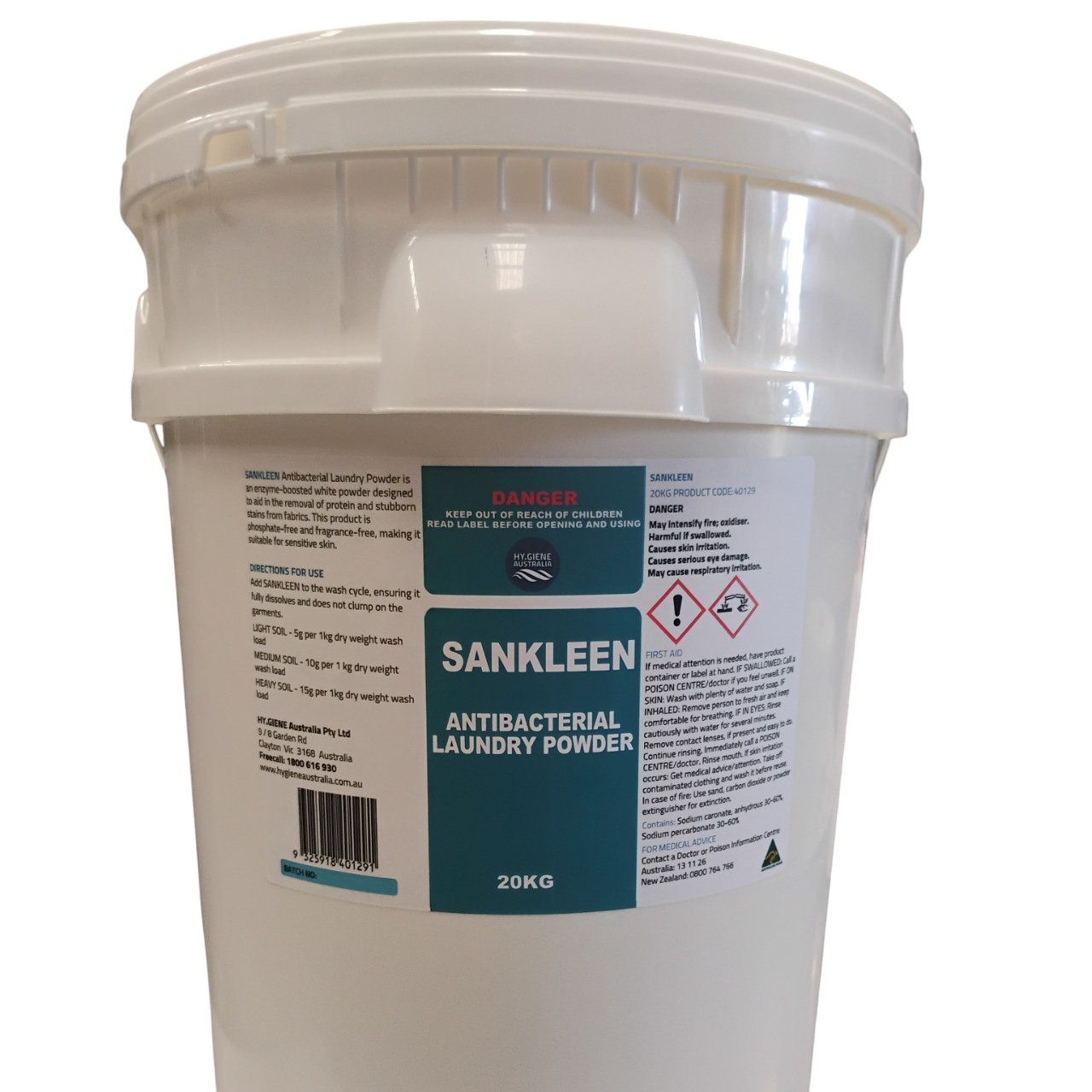 SANKLEEN Antibacterial Laundry Powder NP (Triple Enzymes) - Image 2