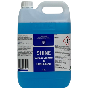SHINE Surface Sanitiser & Glass Cleaner