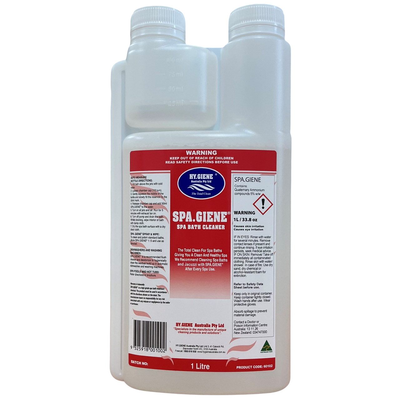 SPA.GIENE spa bath cleaner & sanitiser - Image 5